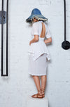 BACKLESS WONDER DRESS - WHITE