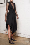 Ember Twist Dress - Black