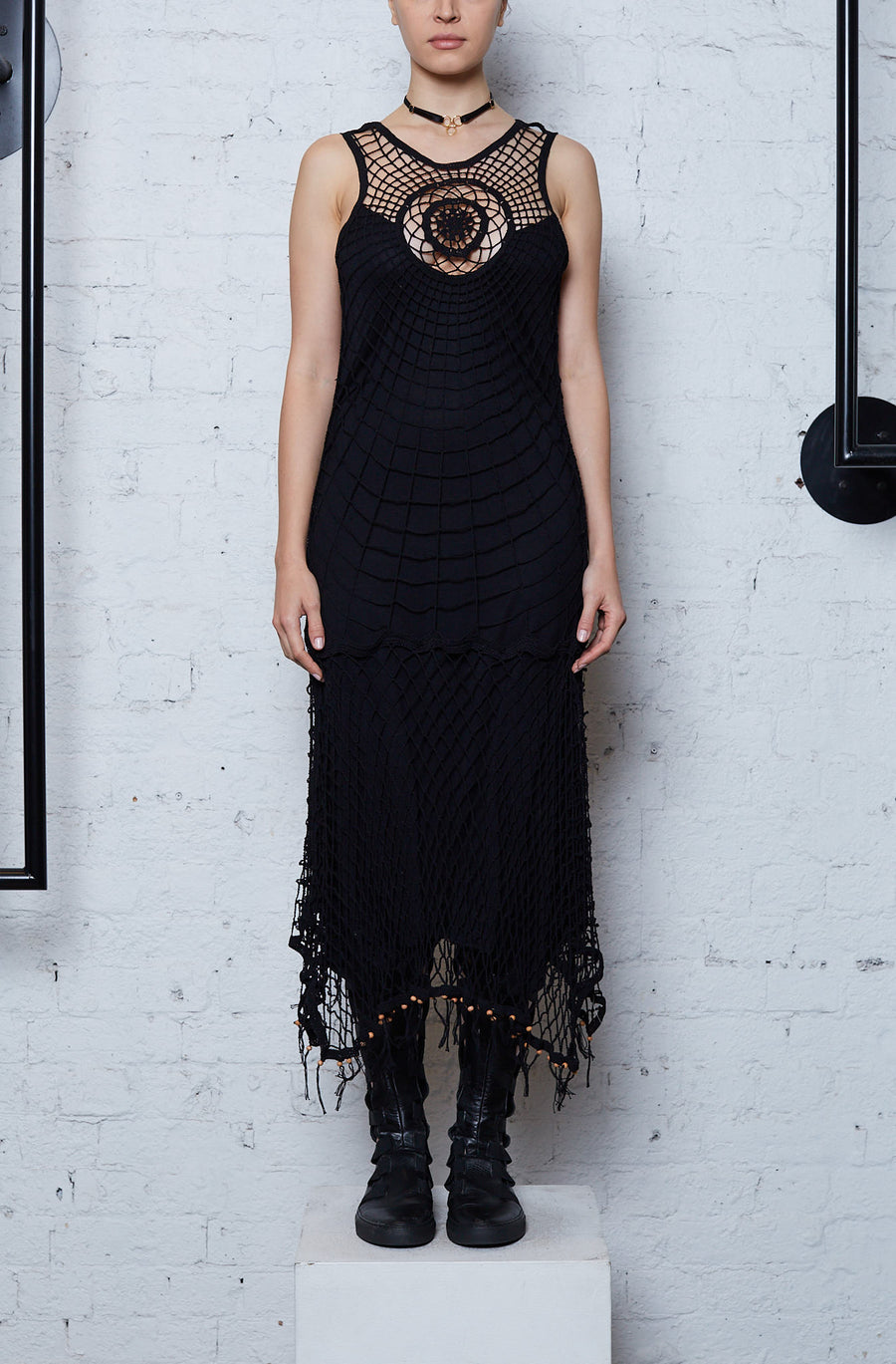 Mycelium Dress - Black
