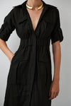 RESTOCKED Safari Dress - Black
