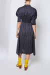 Rolling Direction Shirt Dress - Navy