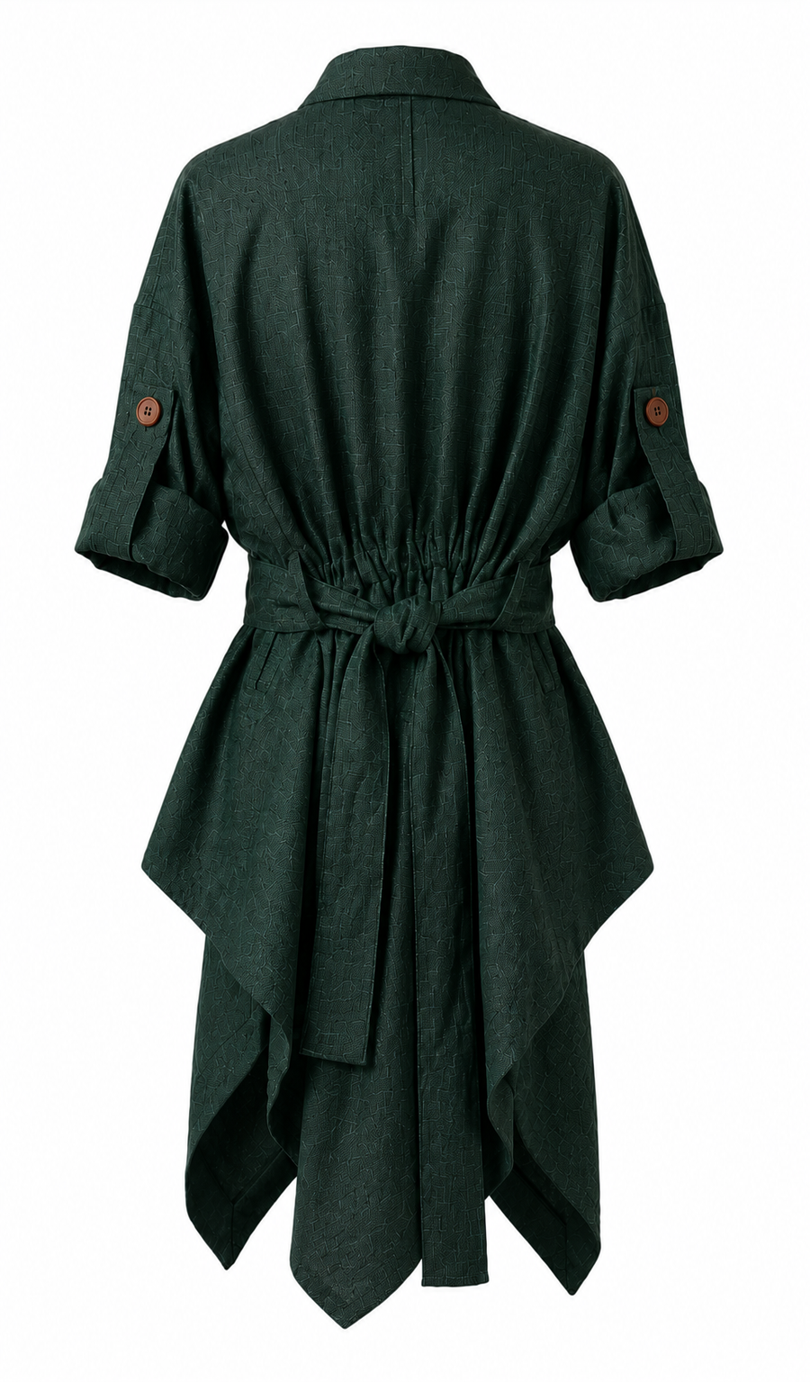 The Everyday Wrap Shirt, Edition One, Forest Green, Available on Pre Order, Made to Demand is now closed