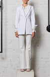 Tailored Shape Shifter Jacket - White