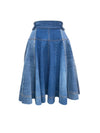 Waste Extraction Skirt - Upcycled Blue Denim
